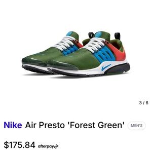 Nike Air Presto Forest Green